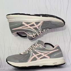 Asics GEL-Contend 7 Running Mujer Talla 11 US Gris Rosa 1012A911