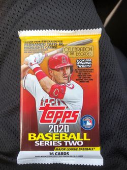 🔥 2020 Topps Series 2 Retail Gravity Feed Pack Exclusive HOT NUMBERED PARALLEL 🔥