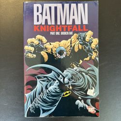 Batman: Nightfall Part One - Broken Bat Graphic Novel (Bane vs. Batman, DC Comics)
