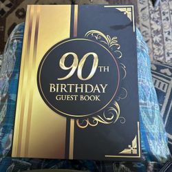 Guess Book For A 90 Th Person  