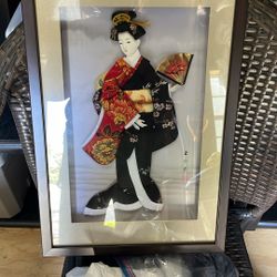 Geisha Frame Picture 