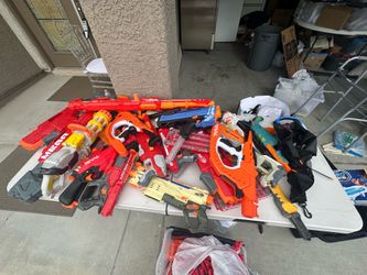 Huge Nerf Gun Bundle – 15+ Blasters, Magazines & Accessories