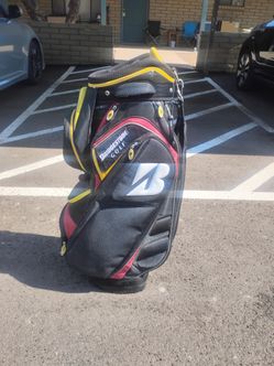 Bridgestone Cart Bag! Golf Bag! Golf Clubs!