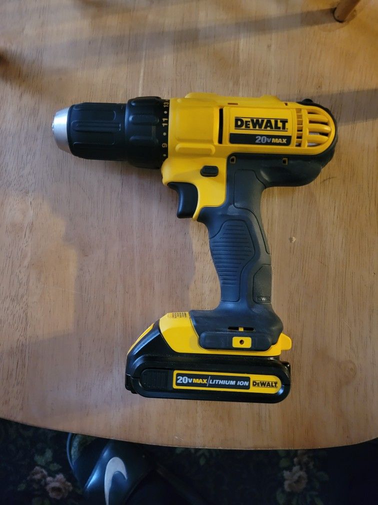 Dewalt Drill And Battery