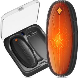 Hand Warmers Rechargeable 2 Pack, 14000mAh Electric Hand Warmers with Wireless Charging Case, AI Chip 3 Heat Settings Up to 50-Hour Portable Pocket He