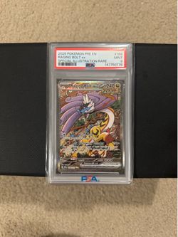 Pokemon Raging Bolt ex #166/131 PSA 9