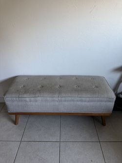 Bench with storage 