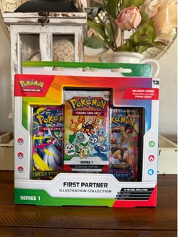 Pokemon first partner illustration collection