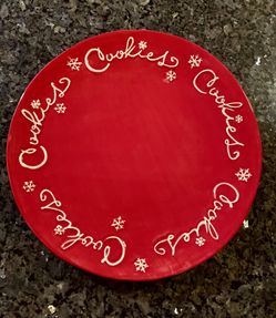 Hallmark Christmas Cookie Platter New