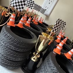Cars Flower Vases