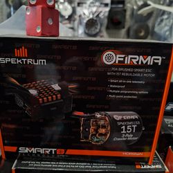 Spektrum Firma 70A Brushed Smart ESC with 15T Motor