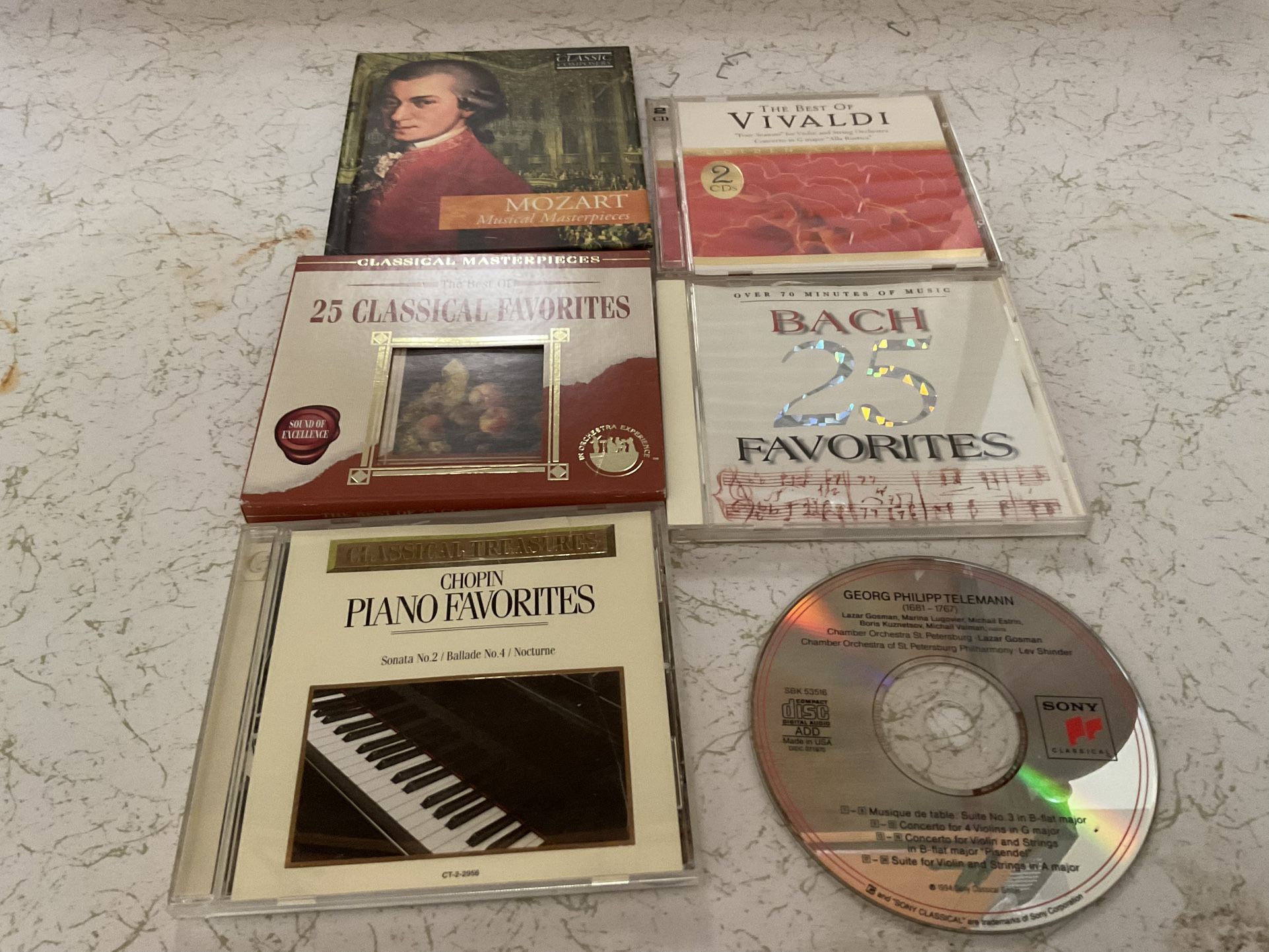 Lot Of 6 Sets Classical CDs