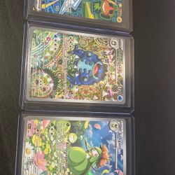 Pokemon Cards 1SIR and 2 IR