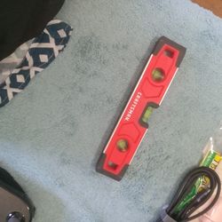 Craftsman 9 Inch Plastic Torpedo Level 3 Vial