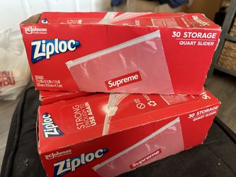 3packs  Supreme Ziploc 