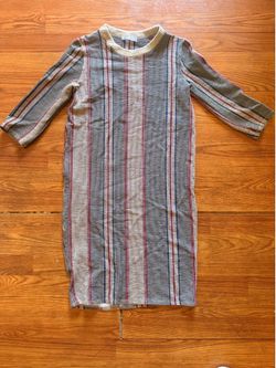 Zara striped dress