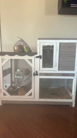 Bunny cage and Accessories