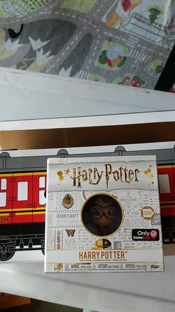 Harry Potter GameStop Funko Pop and train box