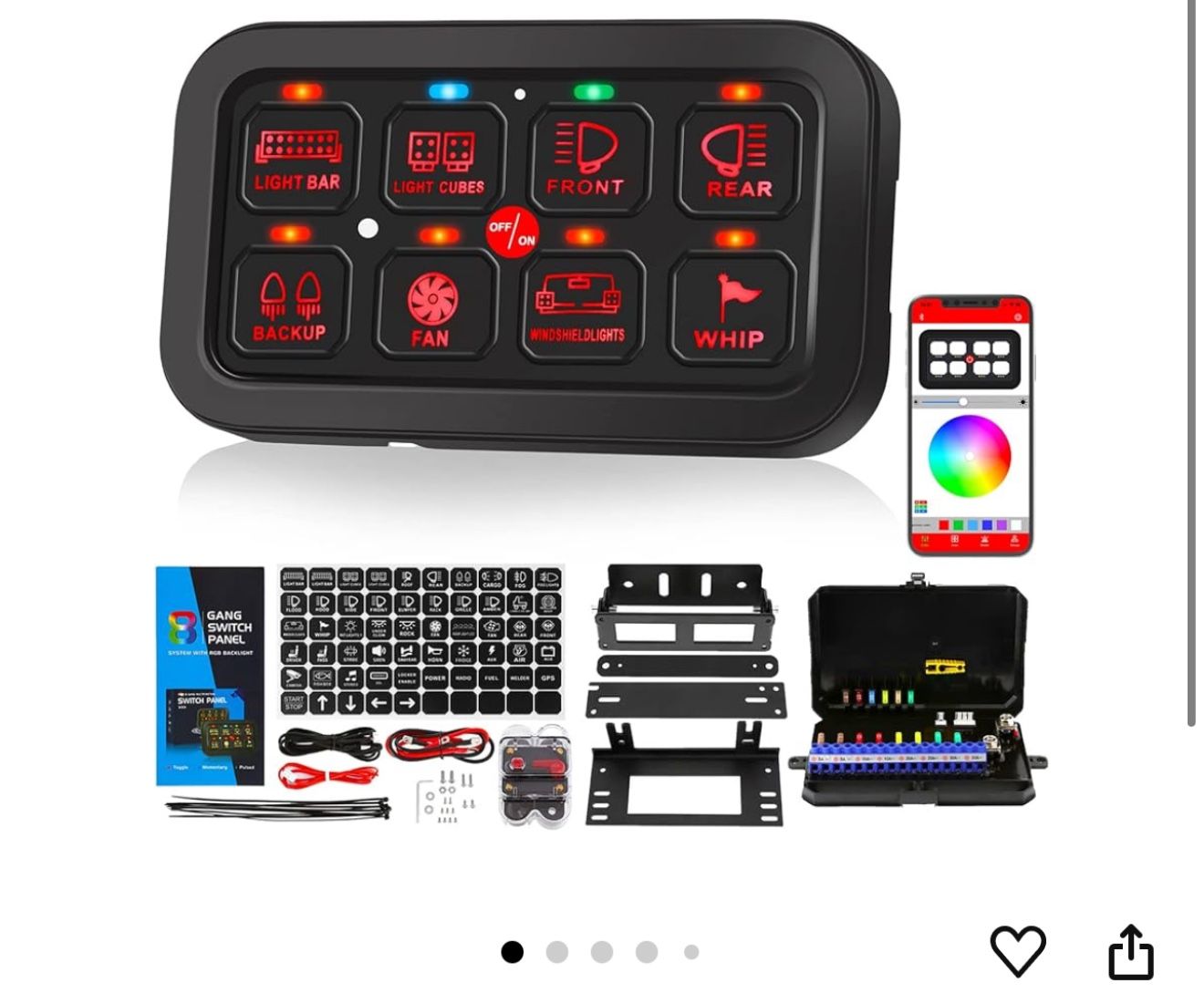 Switch Panel For Lights