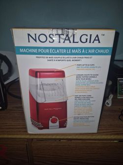 Hot Air Popcorn Maker