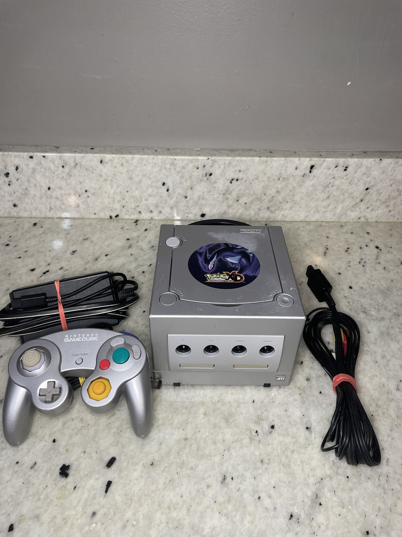 Nintendo GameCube Pokémon XD Gale of Darkness Edition Console Bundle – Tested