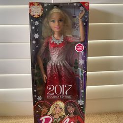 New 28” Barbie 2017 Holiday Edition