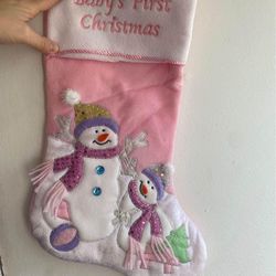 Baby’s First Christmas Stocking