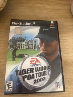 PS2 2003 Tiger Woods game
