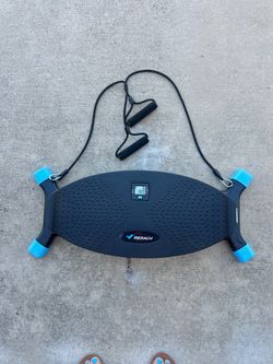 MERACH Twist Board Exercise Machine with Resistance Bands