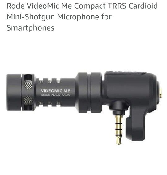 Brand New Microphone & Windshield for Smartphone 