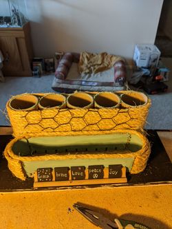 Desk organizer (homemade)