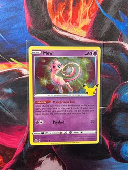 Pokemon Mew 25th Celebrations