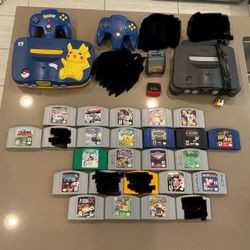 Nintendo 64 n64 games systems
