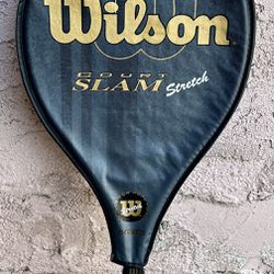 Wilson Court Slam Stretch Oversize 28" Tennis Racket with cover
