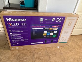 Brand New Hisense 58" Class QD50R Series Hi-QLED 4K Roku TV