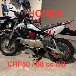 2008 Honda Crf 50 88cc Big Bore Kit!!!
