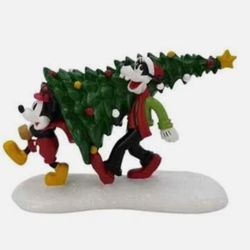 Disney Mickey Mouse Goofy Tree Shopping Village 