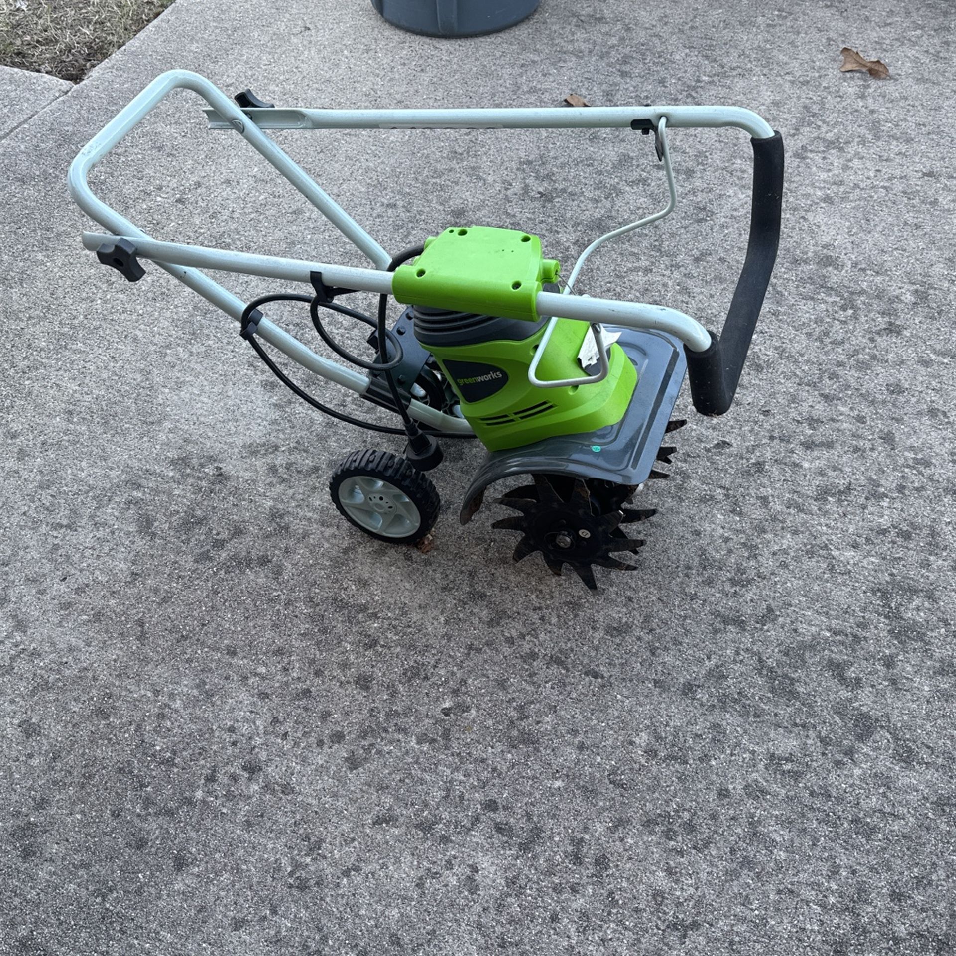 Green Works Tiller