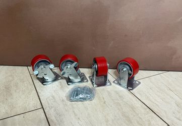 Industrial heavy duty casters
