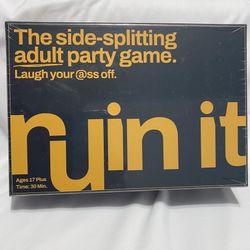 Ruin It Game Board Adult Party Hilarious Fun Age 18+