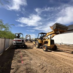 Trenching And Excavating Bobcat CASE