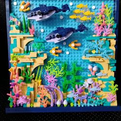TG Blocks Ocean Reef Wall Art / Display Build – DISASSEMBLED