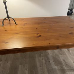 Maple Table with chairs