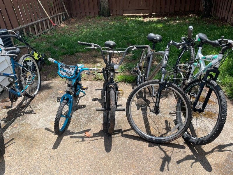 Assorted Bikes