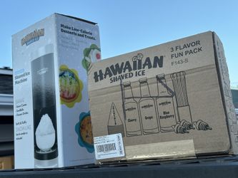 Ice machine Hawaiian Shaved Ice kit
