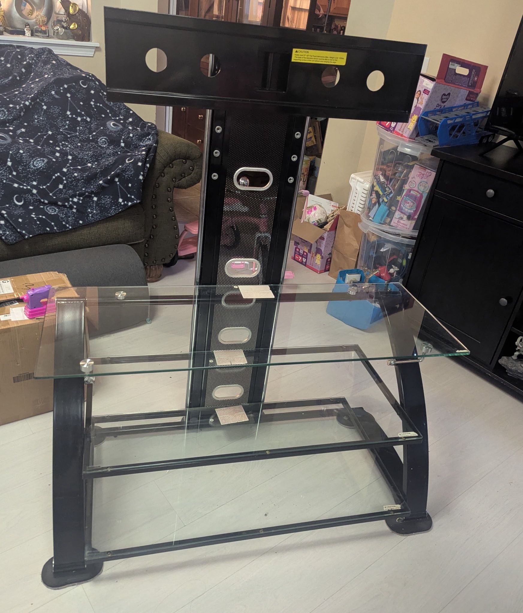 Glass TV Stand 