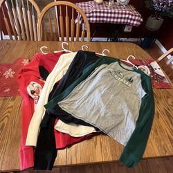 Hoodie/long-sleeve Shirts Bundle