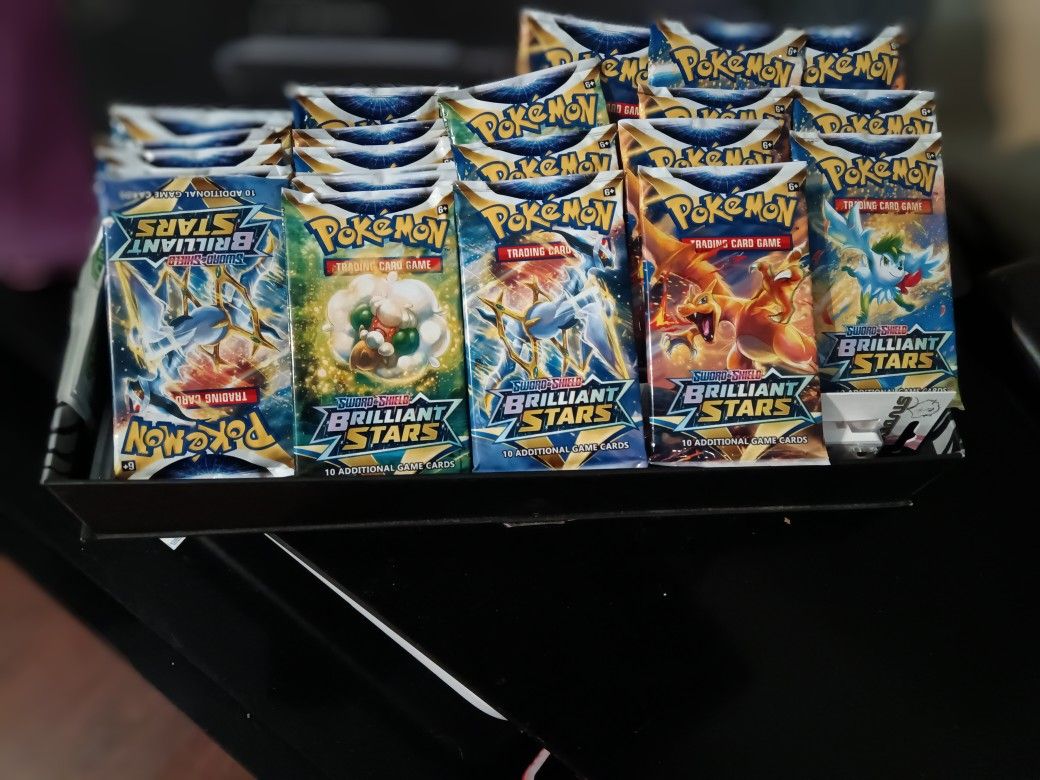 Unopened Pokemon Cards Individuals, Bundle Or Sealed Boxed