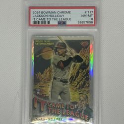 Jackson Holiday ICTL PSA 8