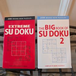 2 Sudoku Books